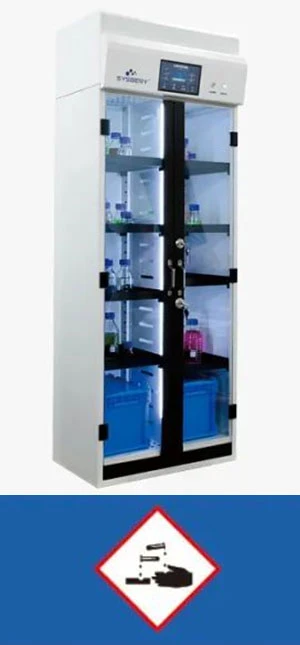 Air purification type ductless medicine storage cabinet