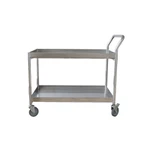 עגלת מעבדה לנירוסטה דו-שכבתית Sysbel על גלגלים