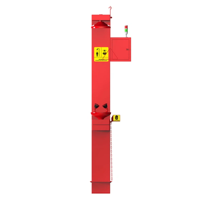 Cable Heating Emergency Shower And Eyewash –WG7054ES